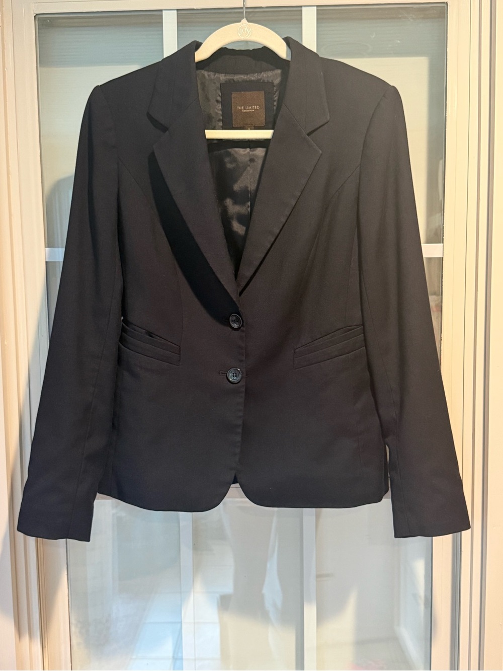 Navy Three Piece Women's Suit from The Limited (jacket, skirt, pants) - Picture 9 of 13